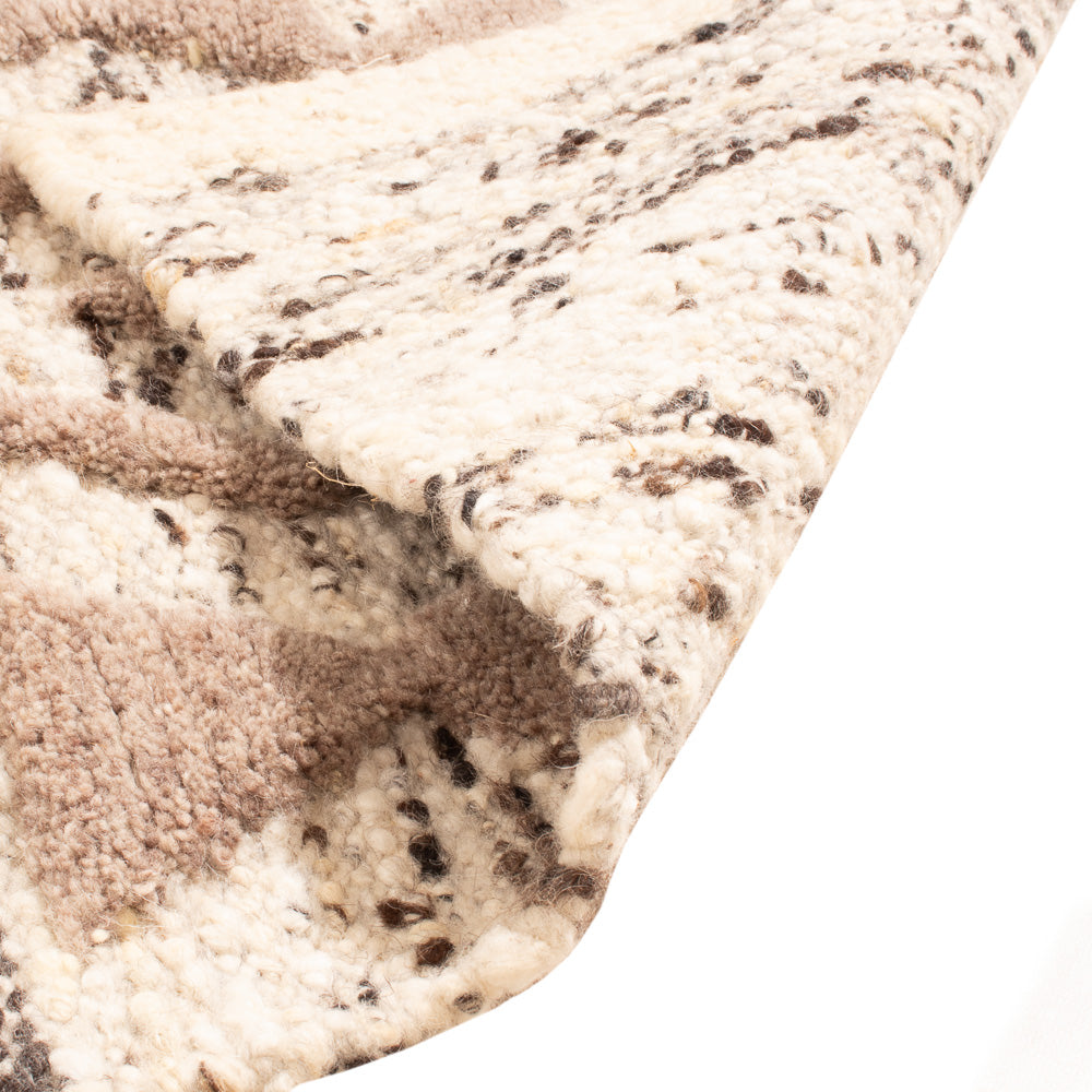 Tapis en laine - 90 x 60 cm - beige clair