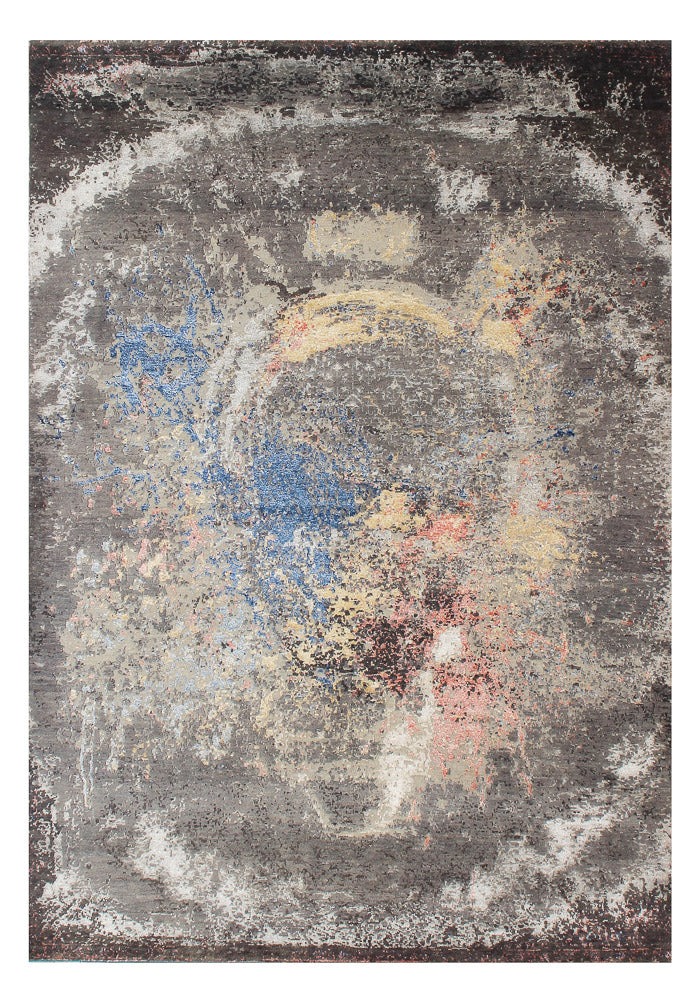 Tapis design - 242 x 170 cm - multicolore