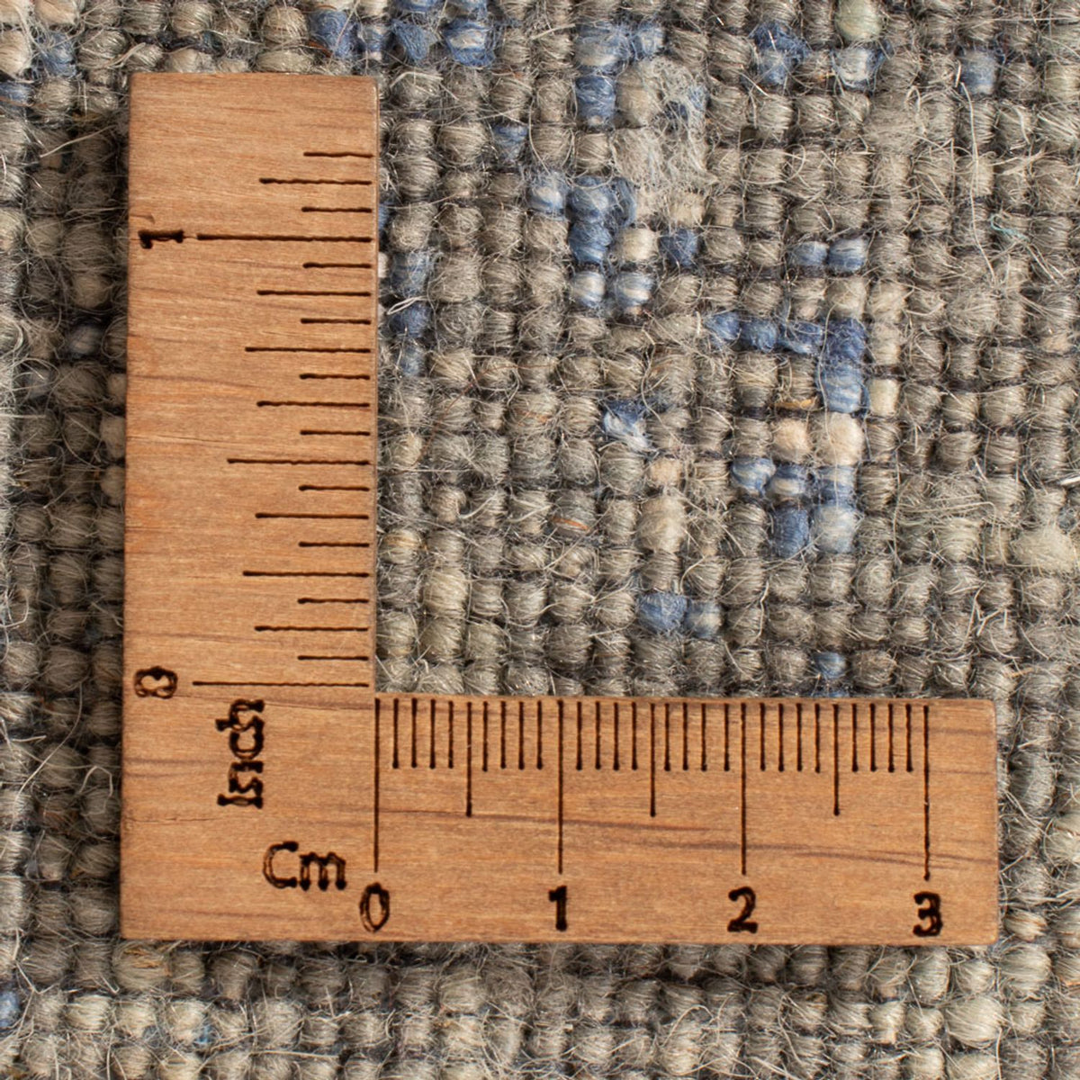 Tapis design - 242 x 163 cm - bleu de mer