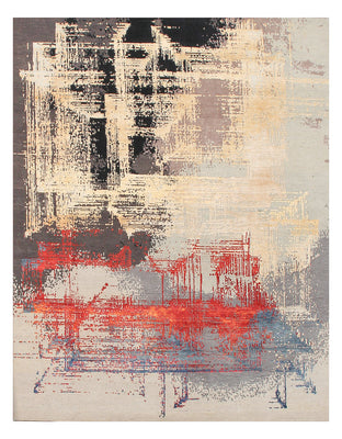 Tapis design - 306 x 240 cm - multicolore