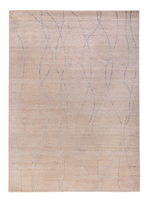 Tapis design - 236 x 176 cm - beige