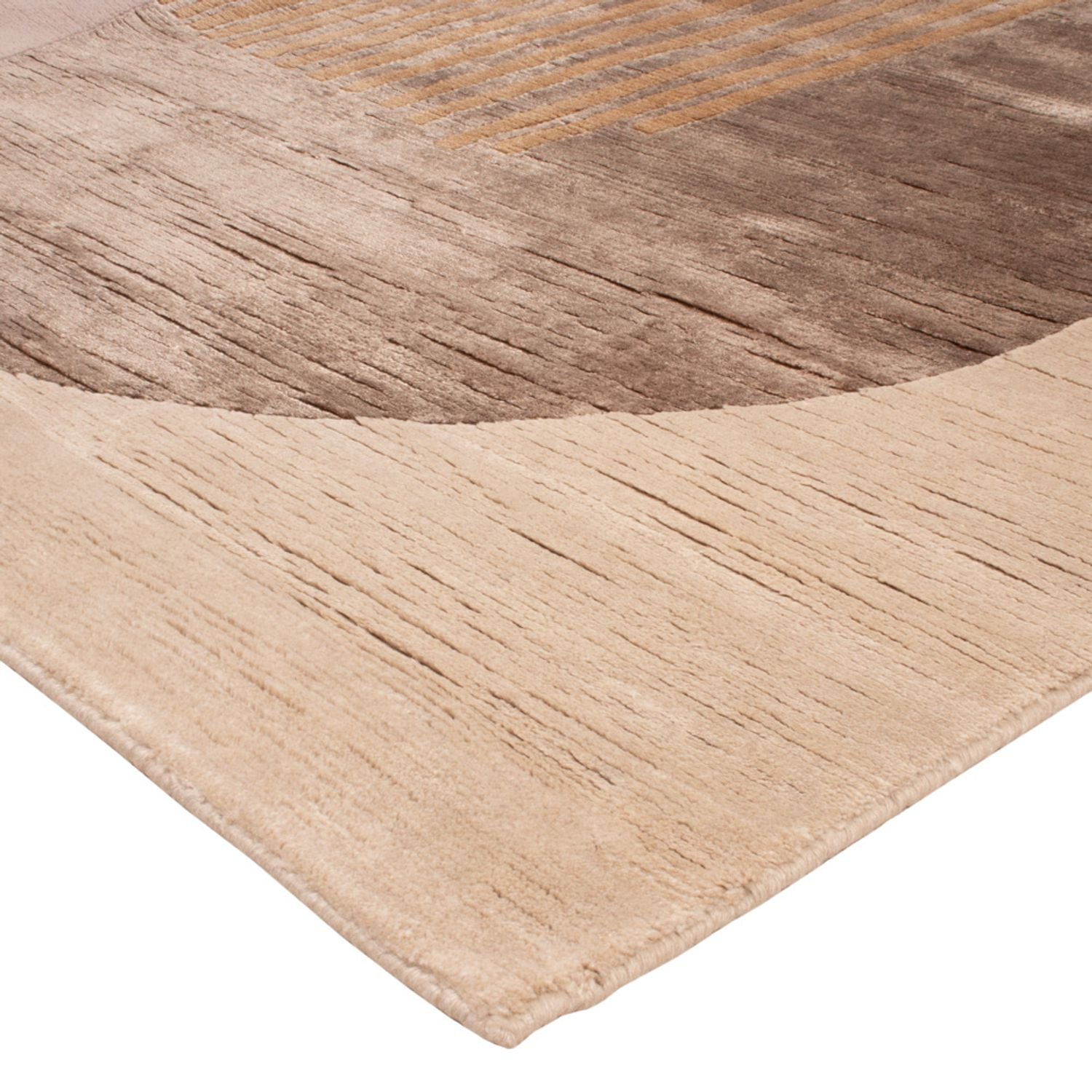 Tapis design - 241 x 166 cm - beige