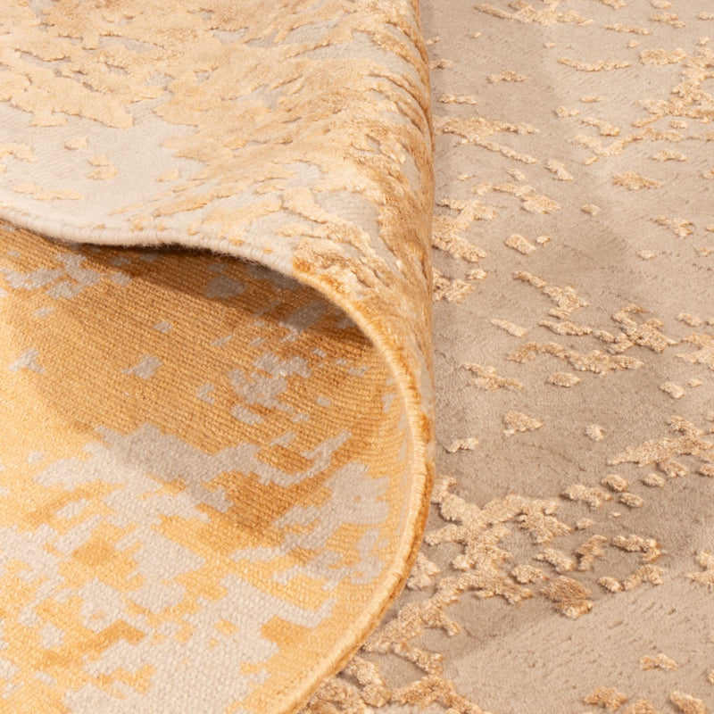 Tapis design - 246 x 171 cm - or