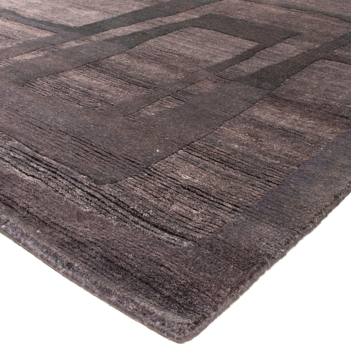 Tapis design - 241 x 179 cm - anthracite