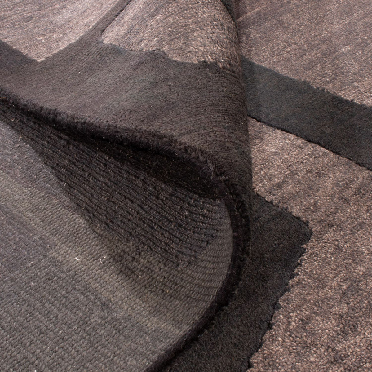 Tapis design - 241 x 179 cm - anthracite