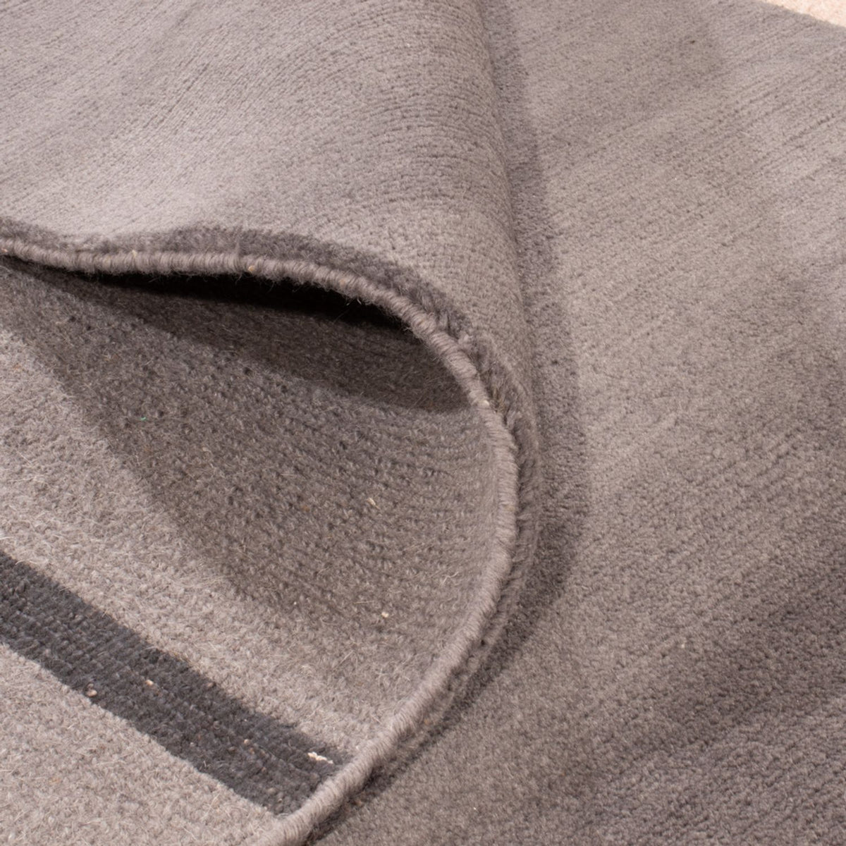 Tapis design - 247 x 174 cm - gris