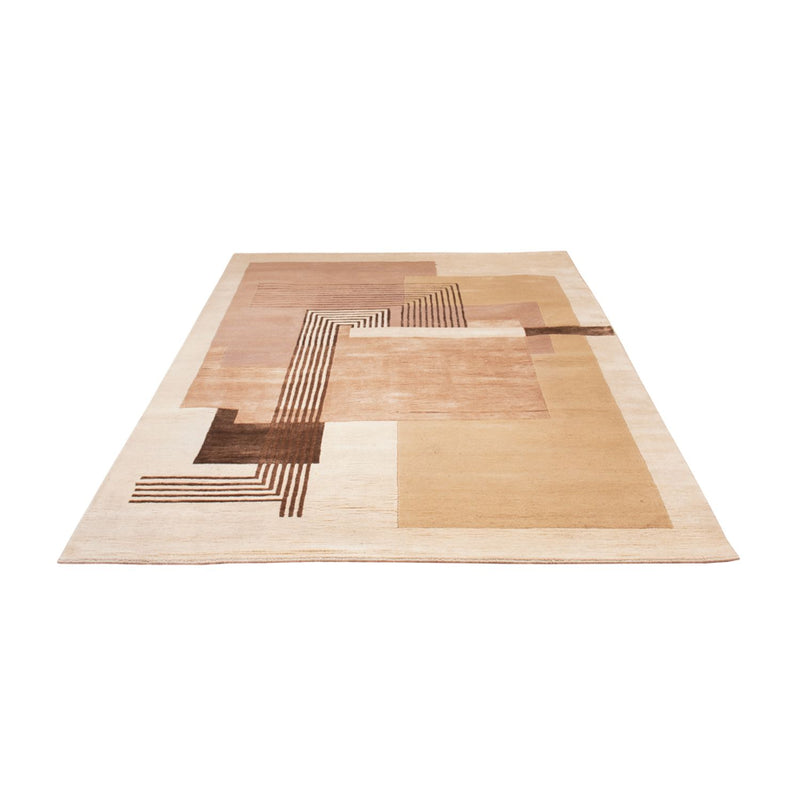 Tapis design - 244 x 169 cm - argent