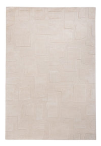 Tapis design - 200 x 140 cm - beige