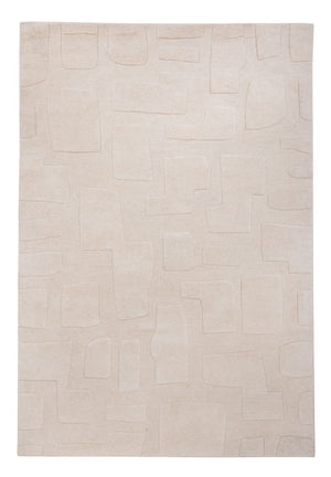 Tapis design - 200 x 140 cm - beige