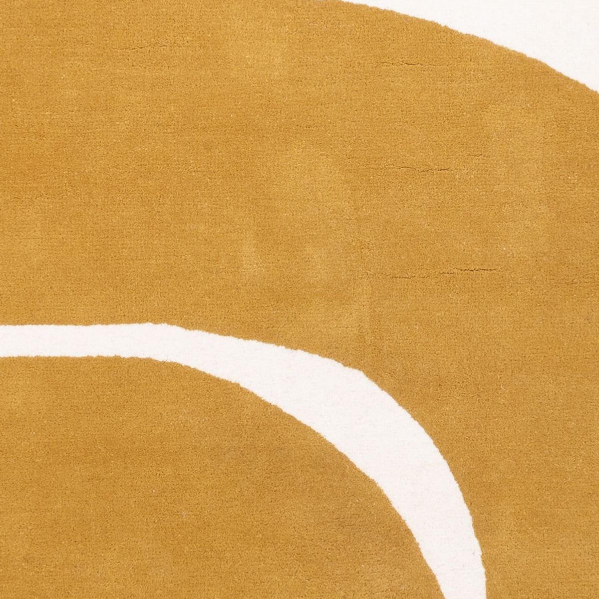 Tapis design - 200 x 140 cm - or