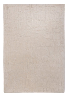 Tapis en laine - 200 x 140 cm - beige