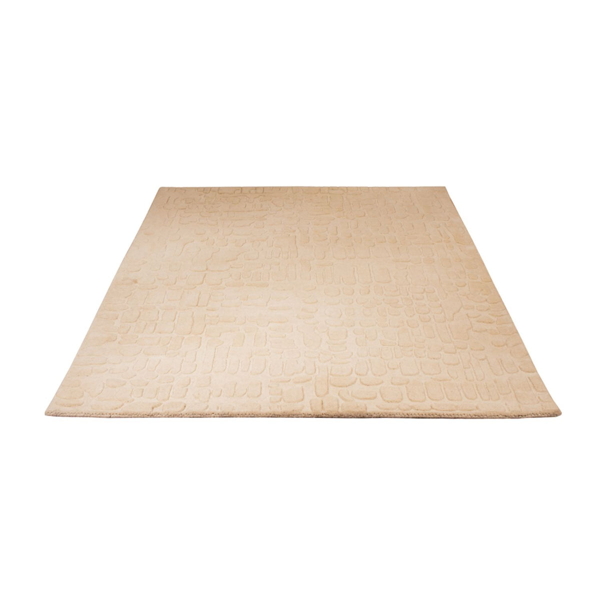 Tapis en laine - 200 x 140 cm - beige