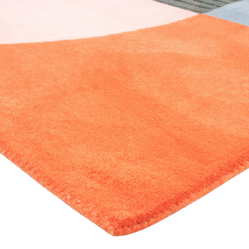 Tapis design - 200 x 140 cm - multicolore