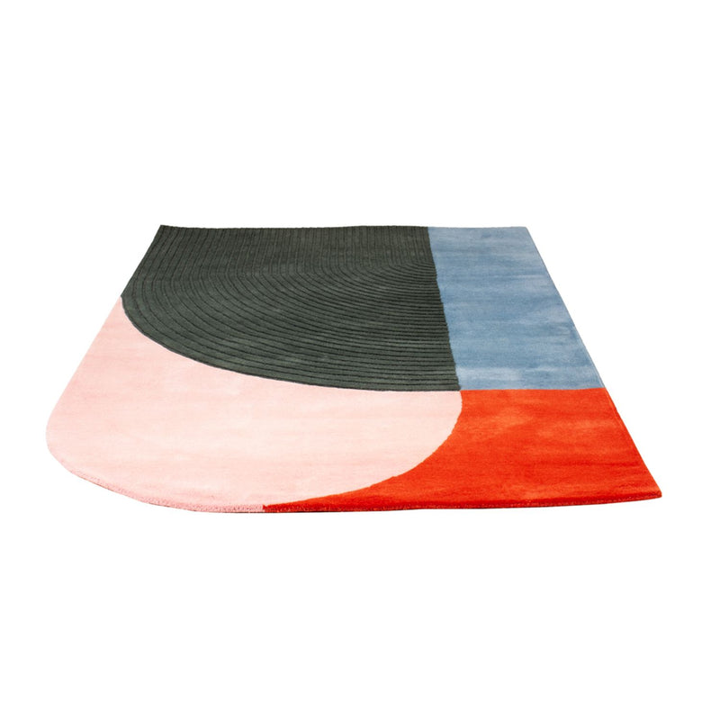 Tapis design - 200 x 140 cm - multicolore