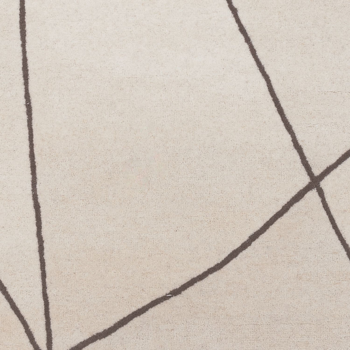 Tapis en laine - 200 x 140 cm - beige