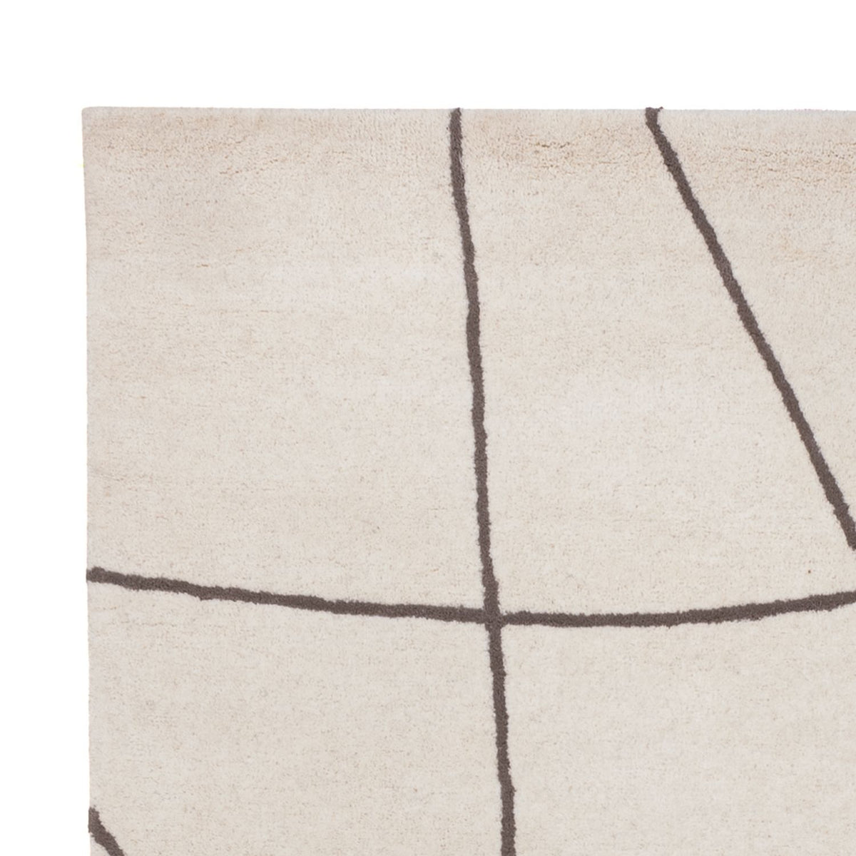 Tapis en laine - 200 x 140 cm - beige