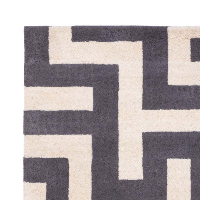 Tapis design - 200 x 140 cm - gris