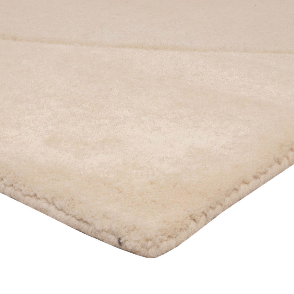 Tapis en laine - 200 x 140 cm - beige