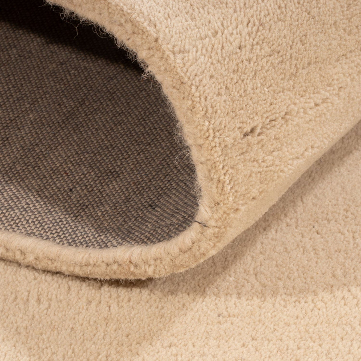 Tapis en laine - 200 x 140 cm - beige