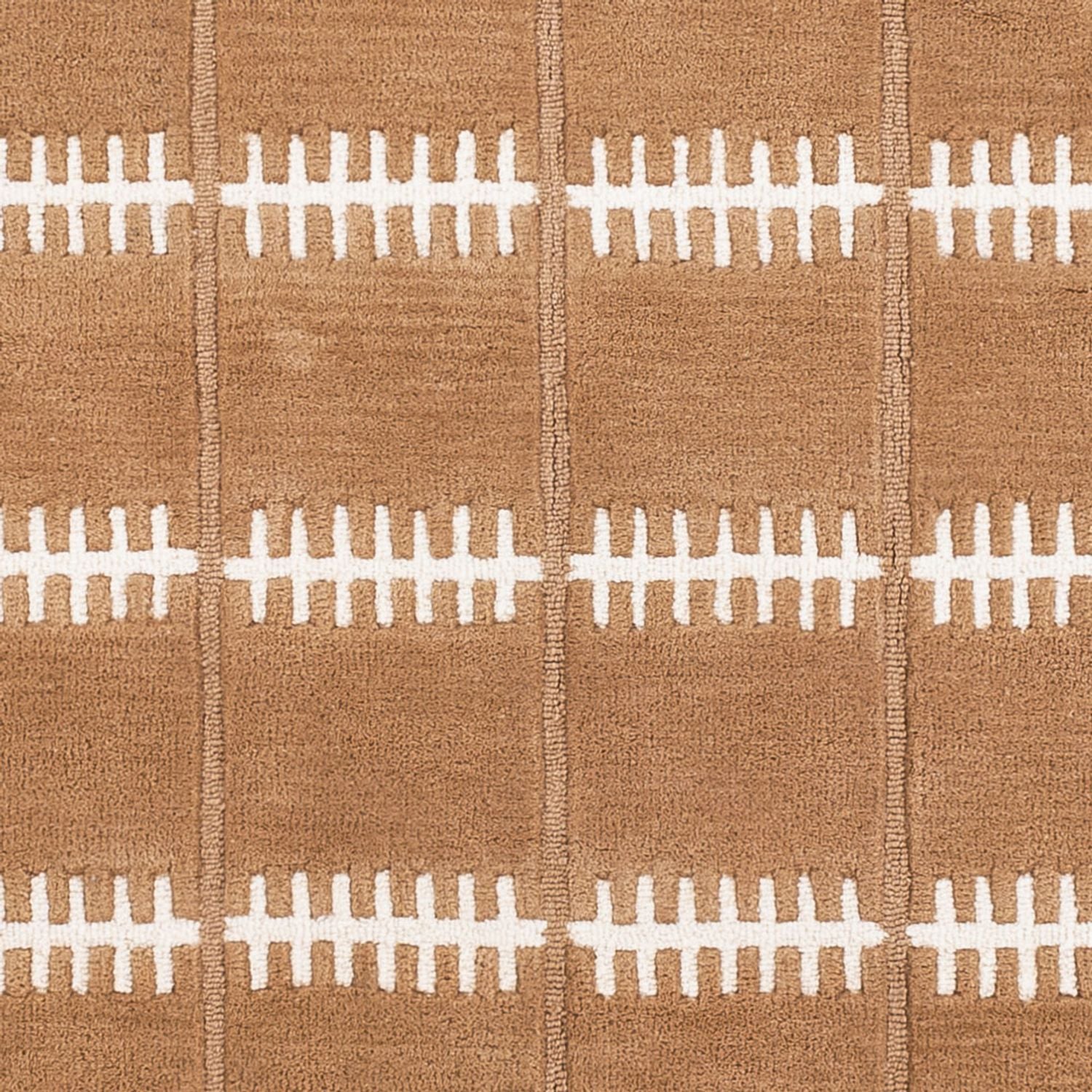 Tapis en laine - 200 x 140 cm - marron