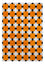 Tapis design - 200 x 140 cm - or