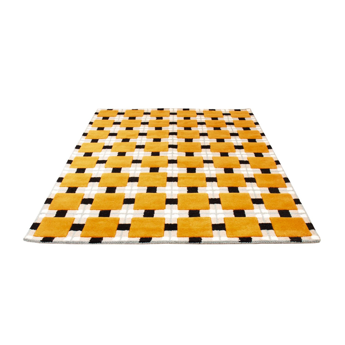 Tapis design - 200 x 140 cm - or