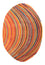 Tapis design ovale  - 200 x 140 cm - multicolore