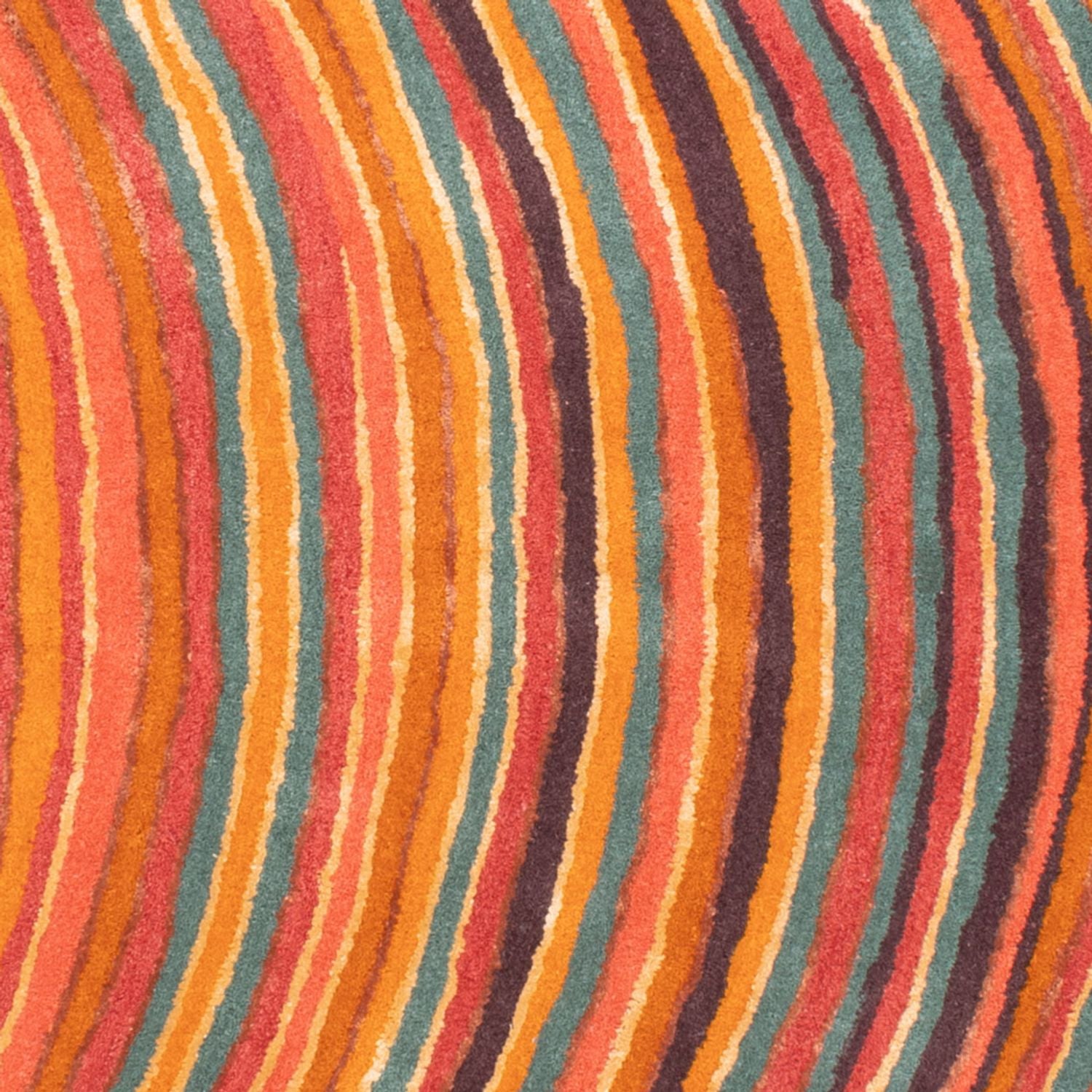 Tapis design ovale  - 200 x 140 cm - multicolore