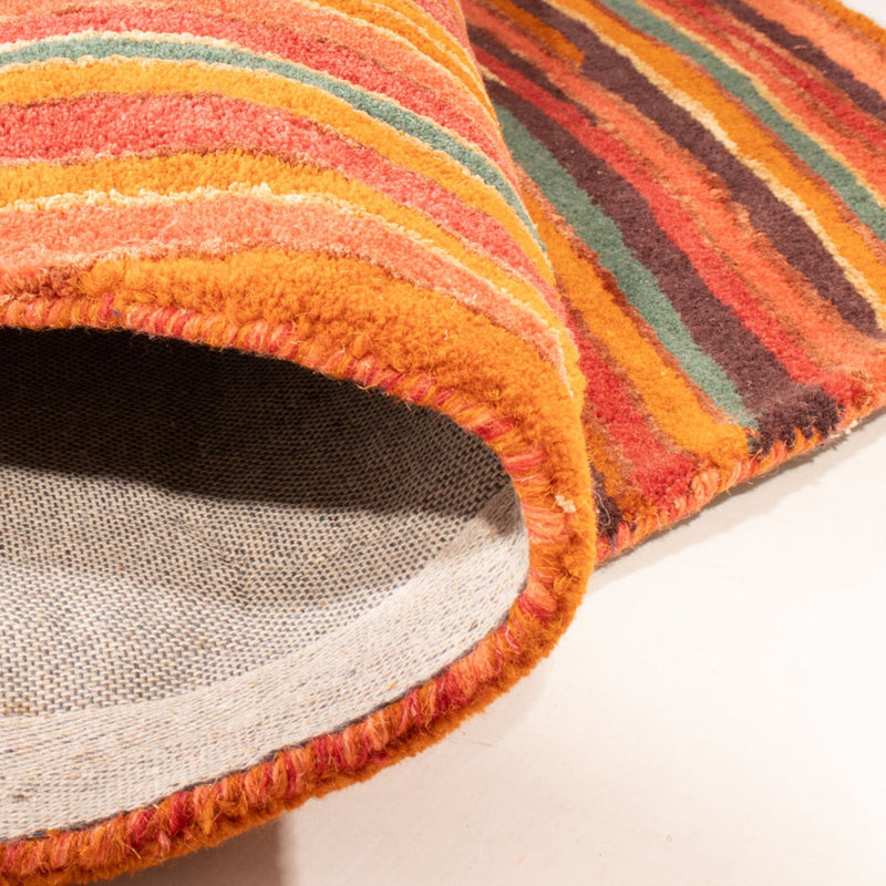 Tapis design ovale  - 200 x 140 cm - multicolore