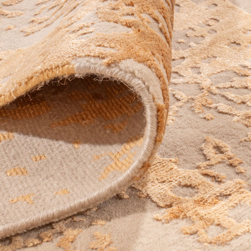 Tapis design - 303 x 202 cm - or