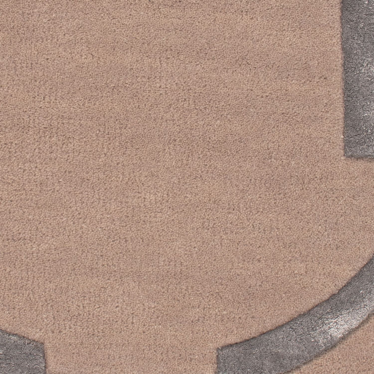 Tapis design - 90 x 60 cm - argent