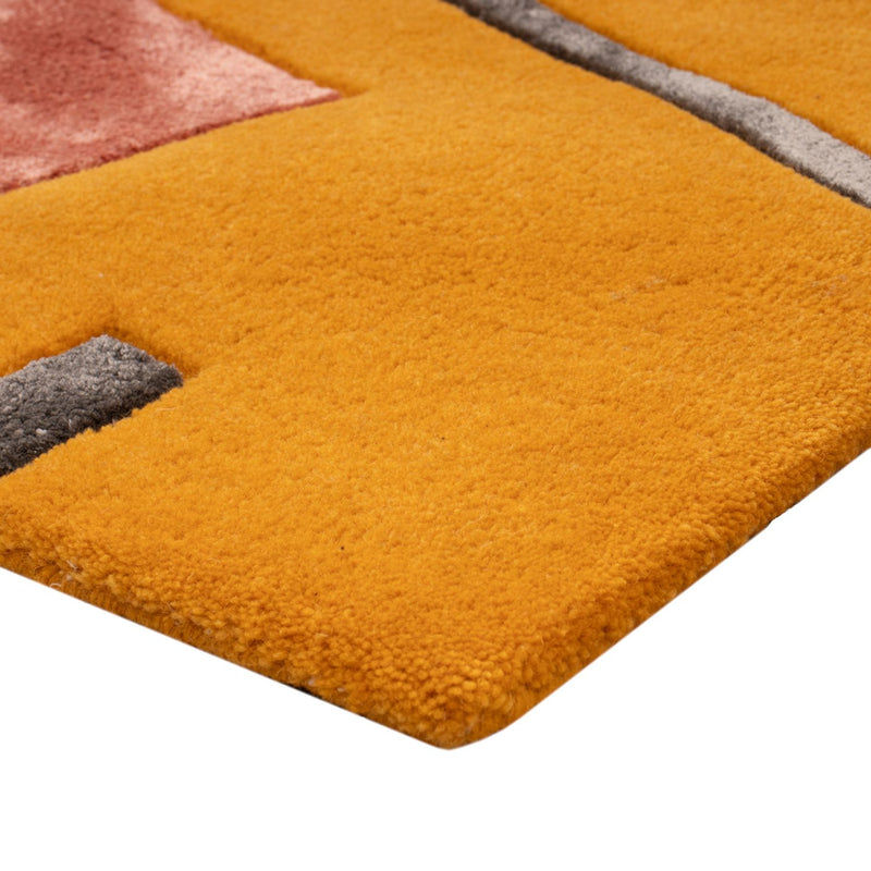 Tapis design - 90 x 60 cm - or