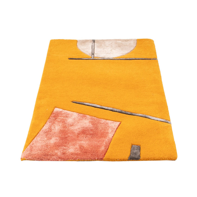 Tapis design - 90 x 60 cm - or
