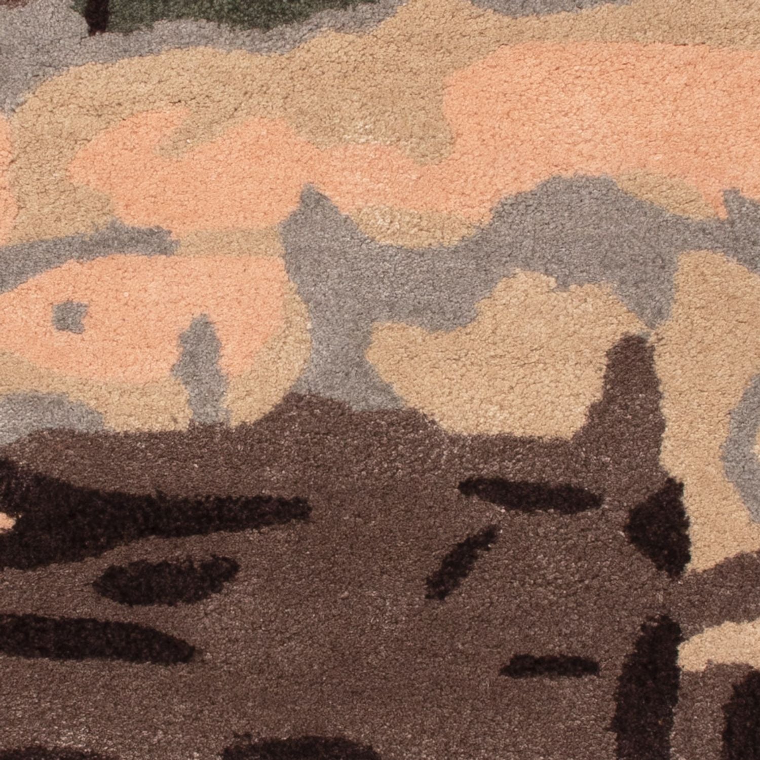 Tapis design - 90 x 60 cm - multicolore