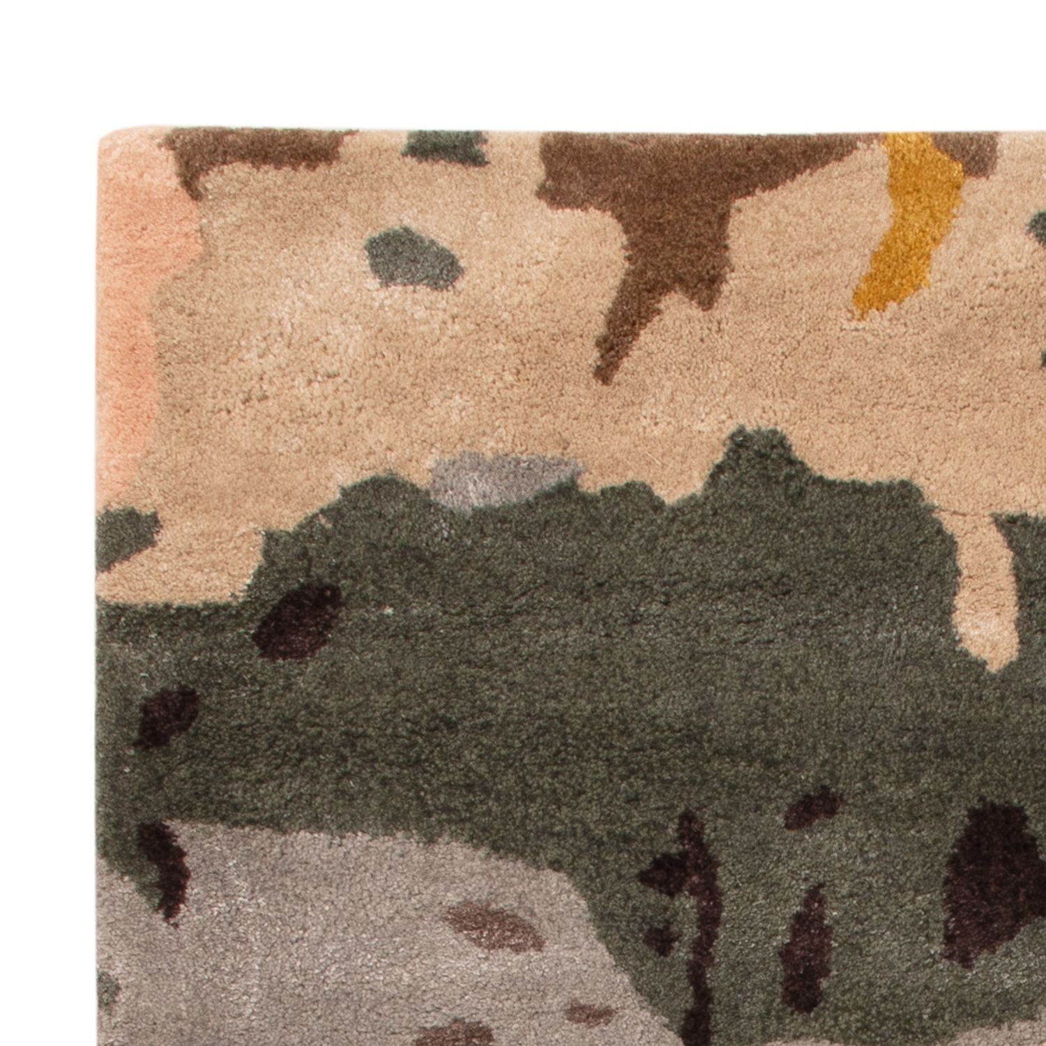 Tapis design - 90 x 60 cm - multicolore