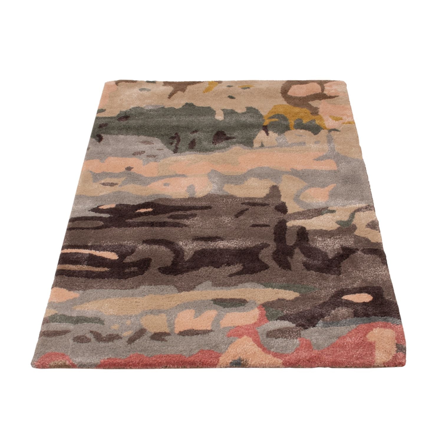 Tapis design - 90 x 60 cm - multicolore