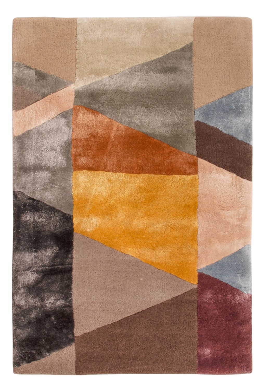 Tapis design - 90 x 60 cm - multicolore