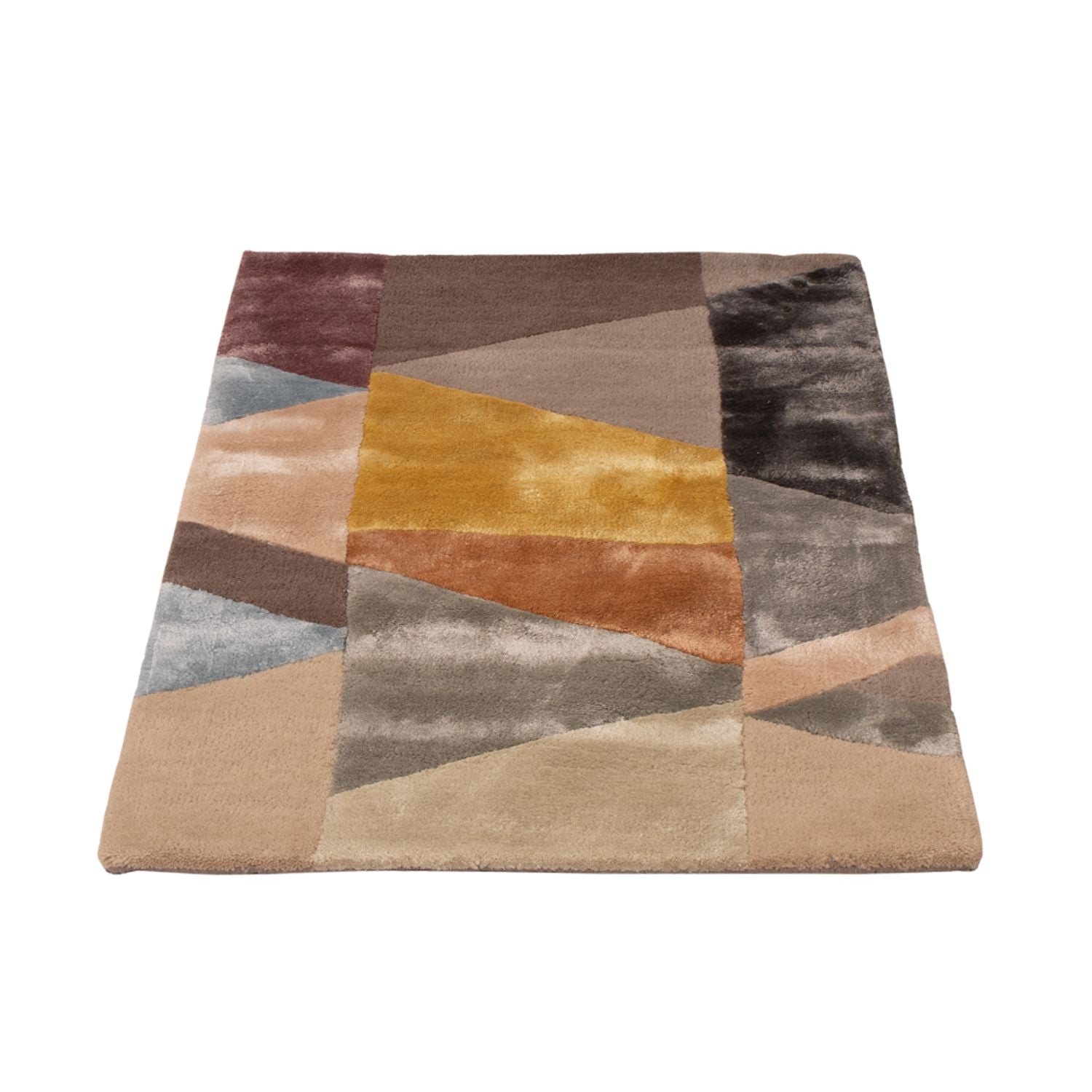 Tapis design - 90 x 60 cm - multicolore