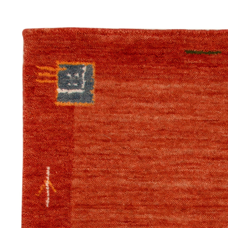 Tapis Gabbeh - Softy - 90 x 60 cm - rouge