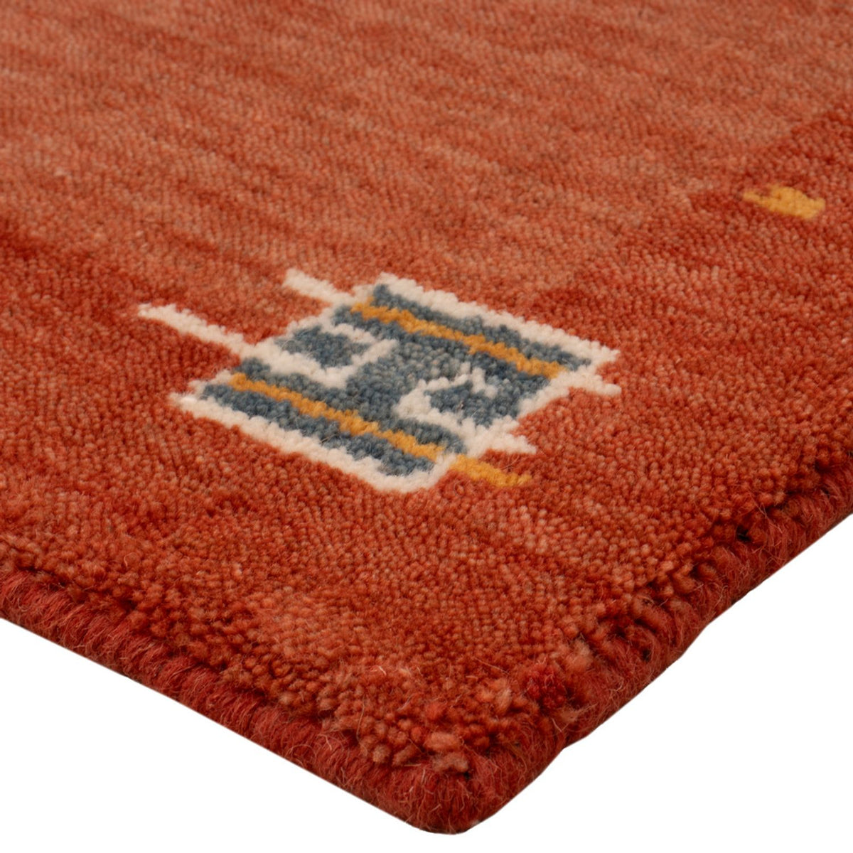 Tapis Gabbeh - Softy - 90 x 60 cm - rouge