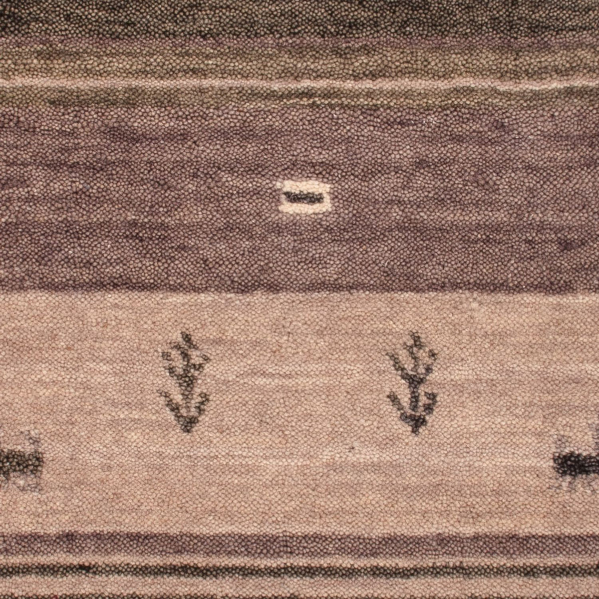 Tapis Gabbeh - Softy - 90 x 60 cm - argent