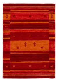 Tapis Gabbeh - Softy - 90 x 60 cm - rouge