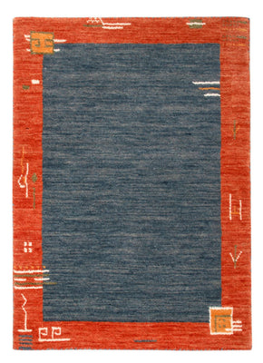 Tapis Gabbeh - Softy - 90 x 60 cm - bleu