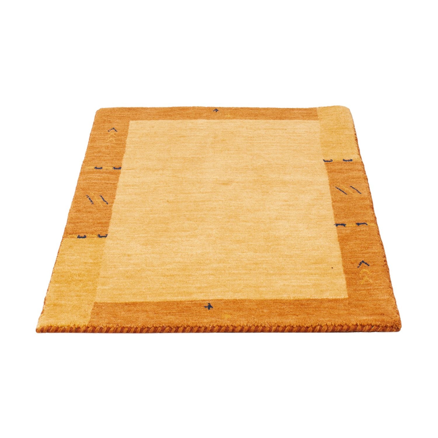 Tapis Gabbeh - Softy - 90 x 60 cm - or