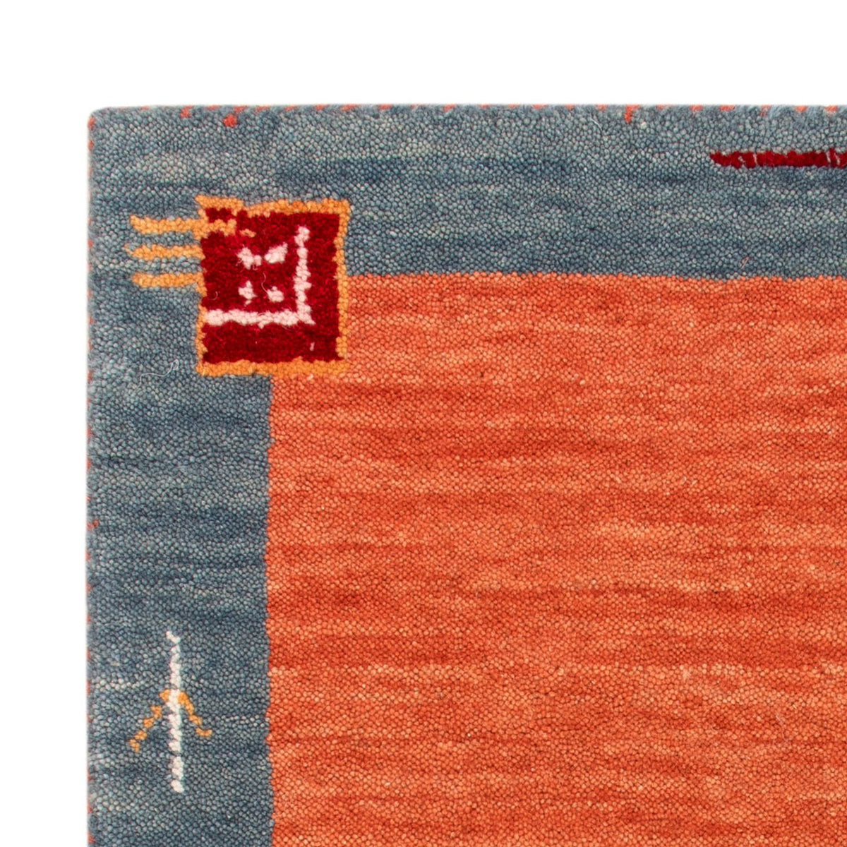 Tapis Gabbeh - Softy - 90 x 60 cm - rouge