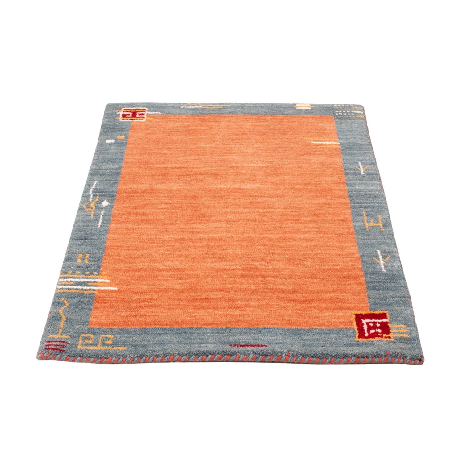Tapis Gabbeh - Softy - 90 x 60 cm - rouge