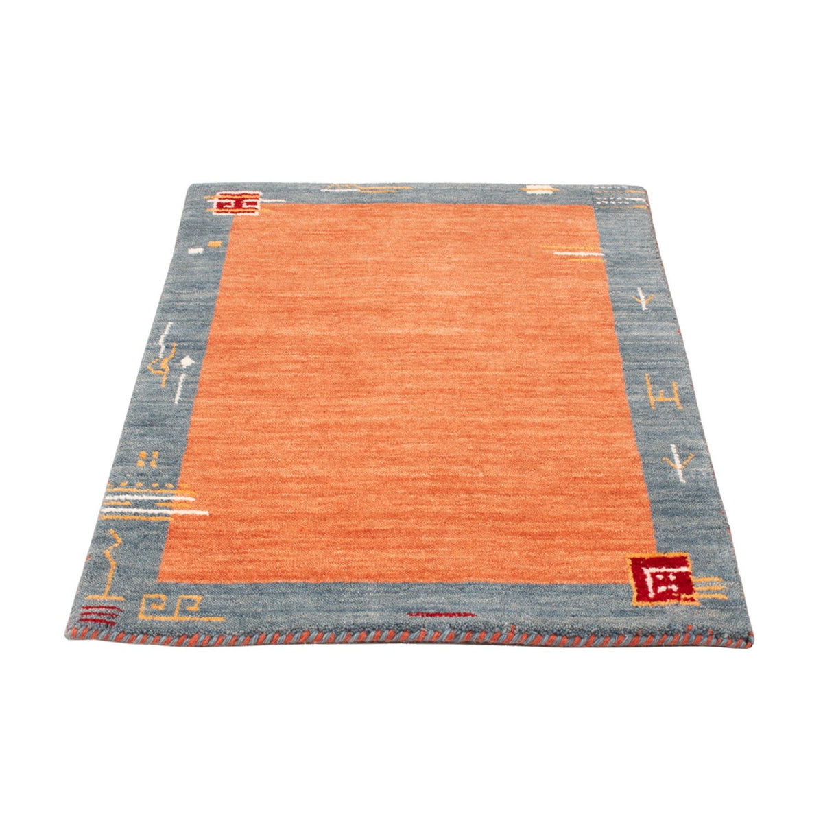 Tapis Gabbeh - Softy - 90 x 60 cm - rouge