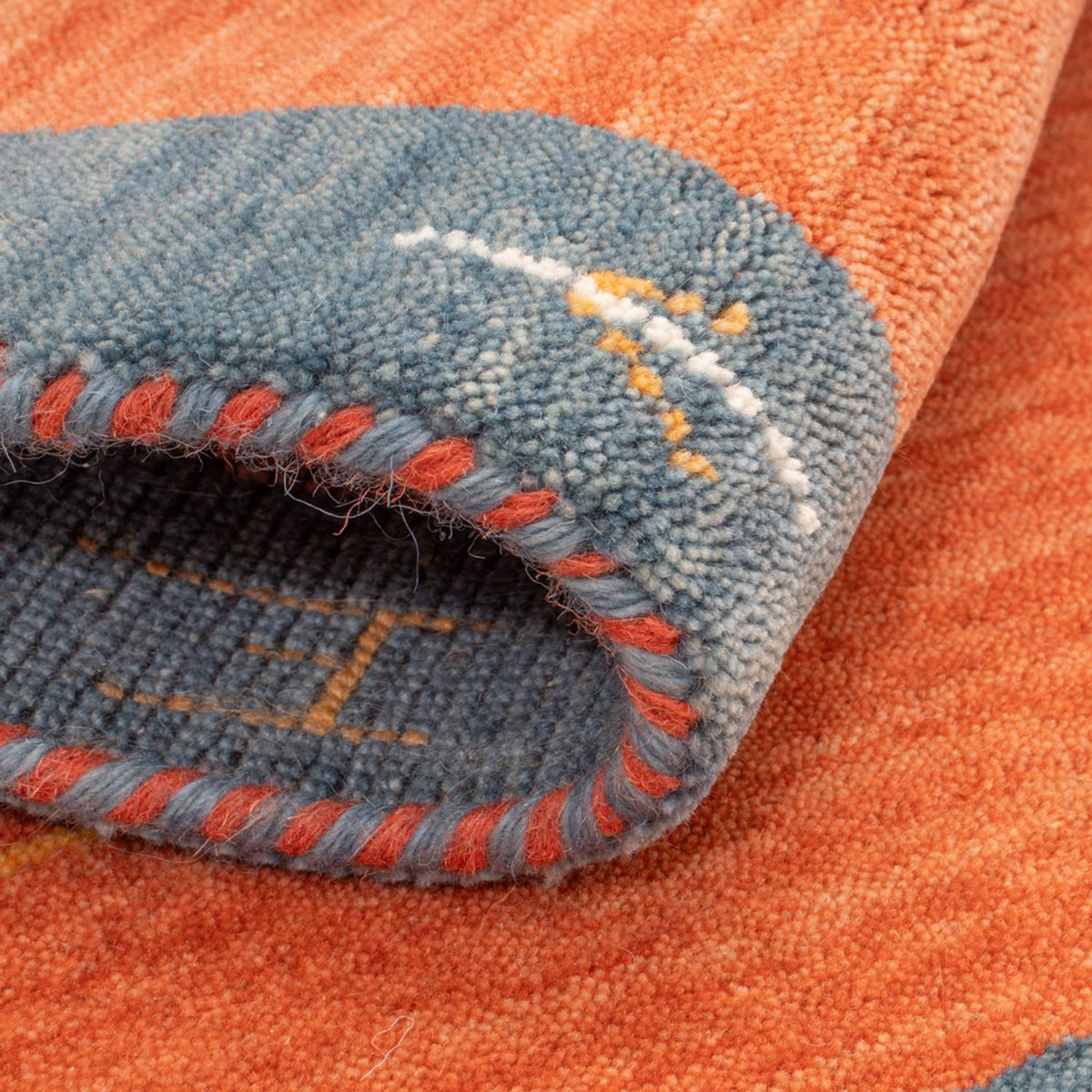 Tapis Gabbeh - Softy - 90 x 60 cm - rouge