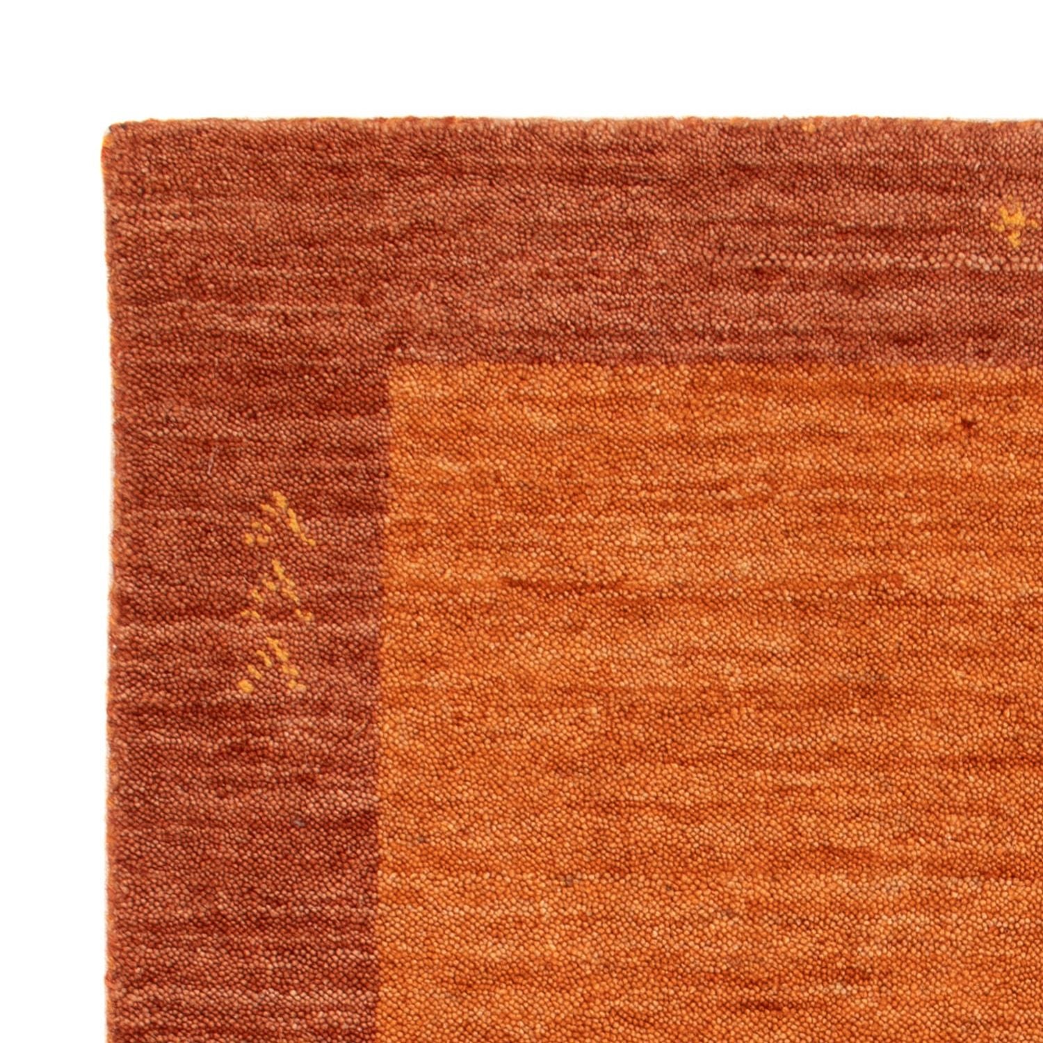 Tapis Gabbeh - Softy - 90 x 60 cm - rouille