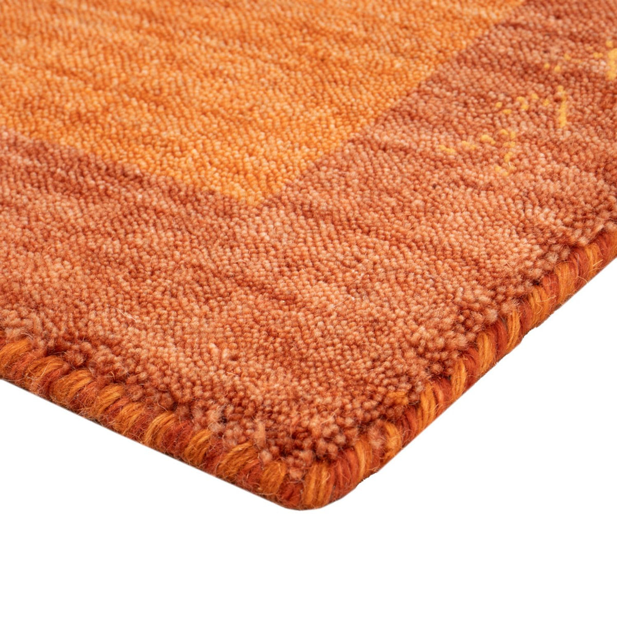 Tapis Gabbeh - Softy - 90 x 60 cm - rouille